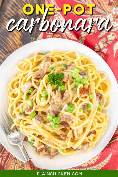 How To Cook Chicken Carbonara Pasta