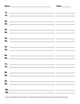 Image result for Classification Key Template