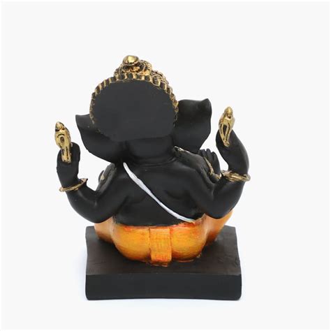 Buy VEDAS Mystical Indiana Polyresin Bhupati Ganesha Figurine from ...