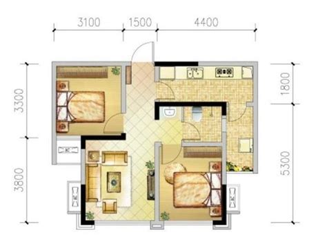 上海這戶37㎡公寓，設計師巧妙設計，打造溫馨兩室一廳，真實用 - 每日頭條
