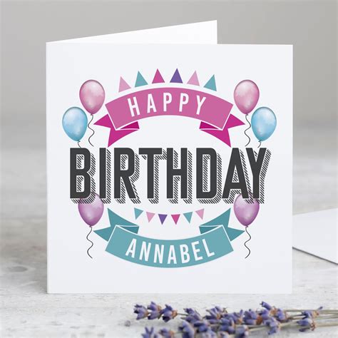 Personalized Birthday Cards