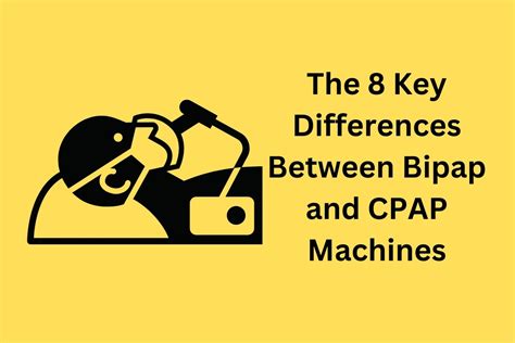 Image result for Difference Between CPAP and BiPAP Machines