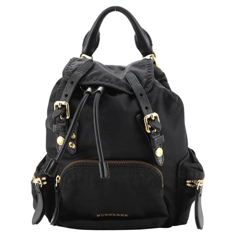 Burberry Rucksack Backpack Nylon With Leather Medium at 1stDibs ...