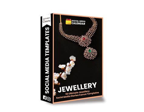 30 Ultimate Jewellery Social Media Stories Canva Templates – Digital ...