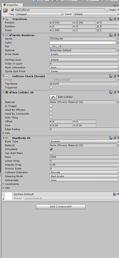 Image result for how to make a collision detection script unity