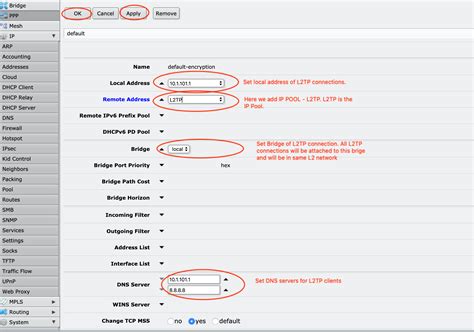 جی بلاگ | تنظیم سرور L2TP VPN برای دستگاه‌های Apple در میکروتیک