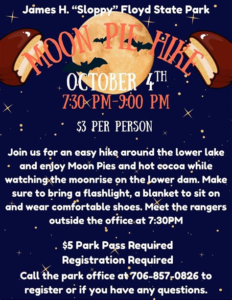 Moon Pie Hike, 2800 Sloppy Floyd Lake Rd, Summerville, GA, United ...