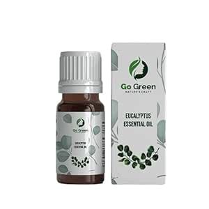 GoGreen Eucalyptus oil Steam Distilled Nilgiri oil for sinus relief ...