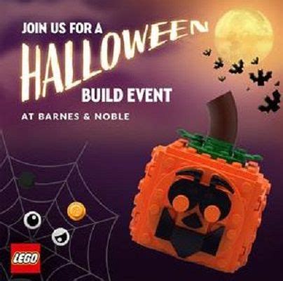 #BNLEGO Jack-O-Lantern Mini-Build Make & Take Event, Barnes & Noble ...