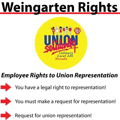 Know your rights: Union representation at work | Culinary Union Local 226