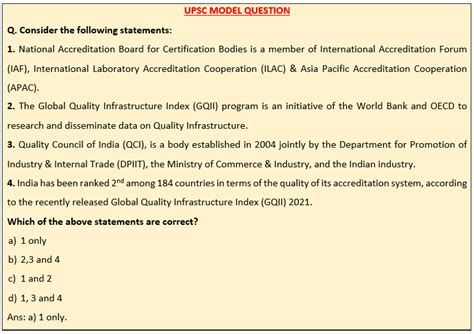 Global Quality Infrastructure Index (GQII) | UPSC Current Affairs | IAS ...