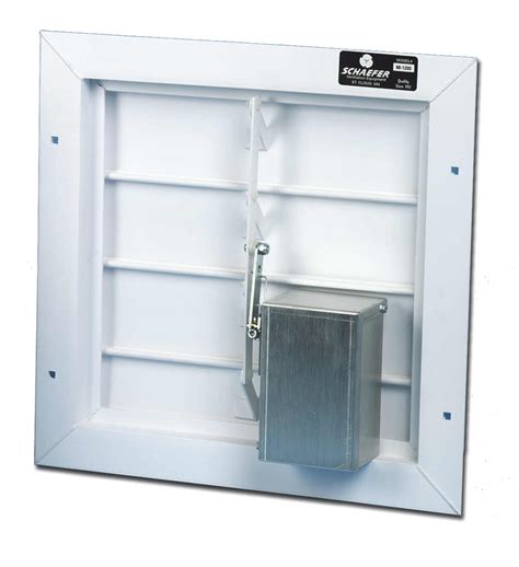 Schaefer 16" Motorized Intake Shutter | Free Shipping