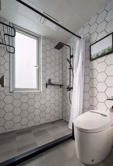 卫生间墙砖贴多高合适？看看你家卫生间瓷砖贴对了吗！ - 哔哩哔哩