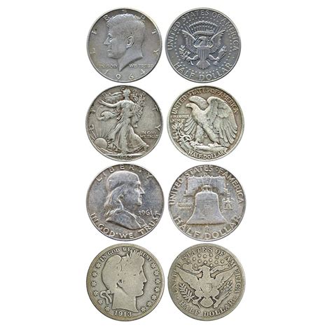 Half Dollar Us Coin Back