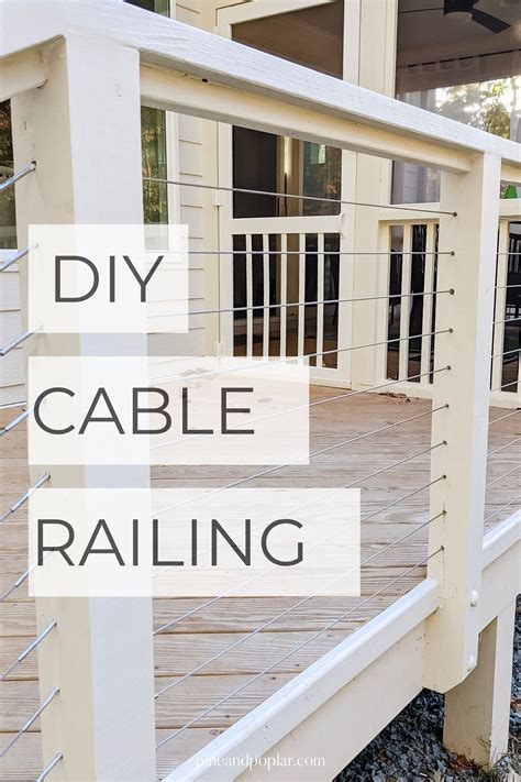 Diy cable railing an easy deck upgrade – Artofit