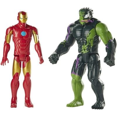 Buy Marvel Titan Hero 12-inch Spider-Man Maximum Venom Series 2-Pack ...