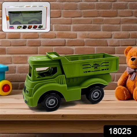 Friction Powered Dumper Toy Truck For Kids | With Opening Container Fe ...