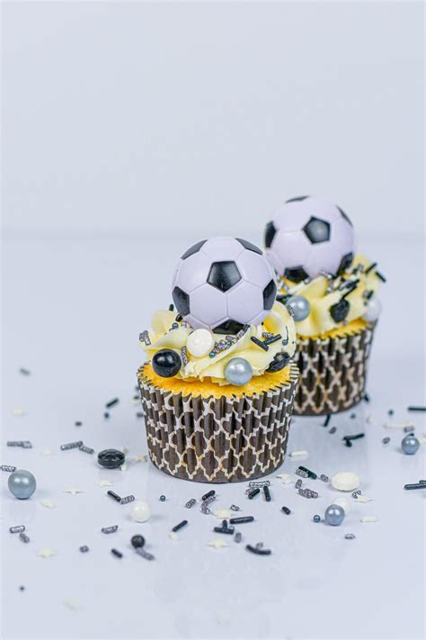 Soccer Ball Cupcake Toppers | Soccer Cupcake Rings, Cake Decorating Toppers - Etsy