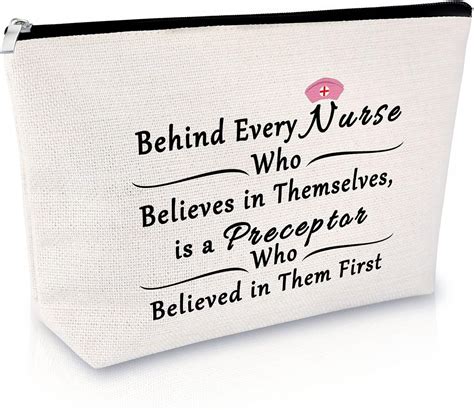 Amazon.com: Nurse Preceptor Gift Makeup Bag Appreciation Gift for Nurse ...