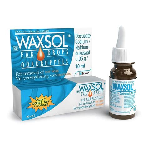 Waxsol Ear Drops 10ml – Royal Pharmacy