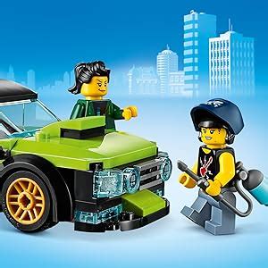 LEGO 60258 City Nitro Wheels Tuning Workshop Building Set with Tow ...