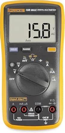 15B Max Kit Digital Multimeter AC/DC Voltage Current Capacitance Ohm ...