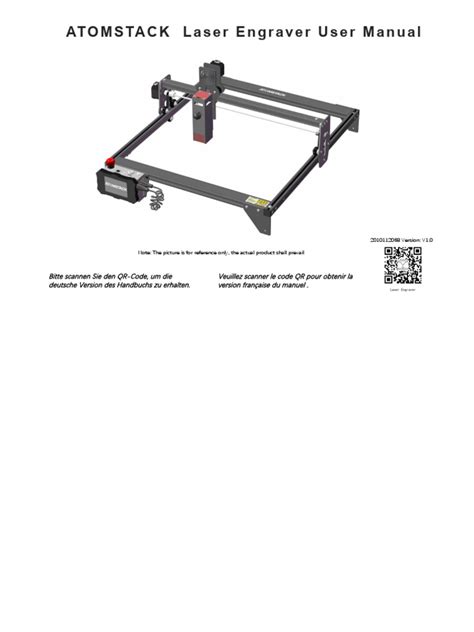 AtomaStack Laser Engraver User Manual | PDF | Fires | Laser