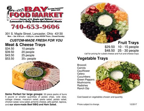Bays Food Market at Anthony James blog