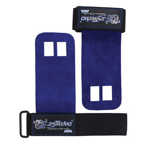 Estremo 2 Hole Leather Hand Palm Grips For Gym Home | Desertcart INDIA