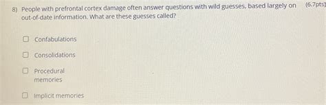 Image result for Prefrontal Cortex Damage