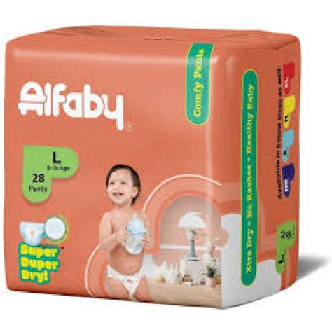 ALFABY LARGE PANTS DIAPERS 28 NOS