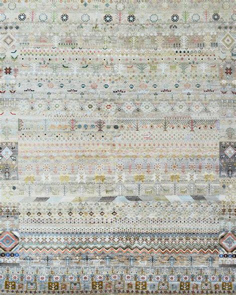 Ancestral Rows Rug | MODERN | GABBEH – Cocoon Fine Rugs