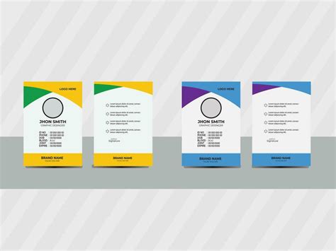 Image result for ID Card Simple