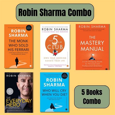 Robin Sharma Combo: 5 Books (Paperback)- Gyaanstore