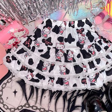 Hello KT Bubbly Blooms Skirt