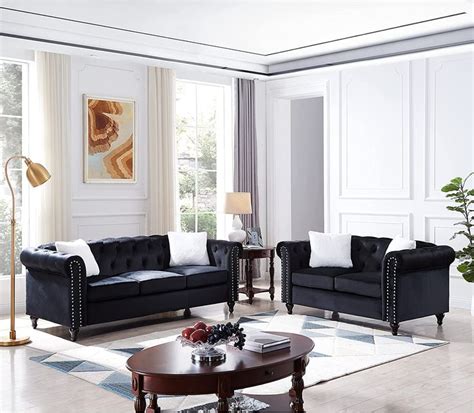 Melpomene 3 Piece Living Room Sofa Set, Including 3-Seater Sofa ...