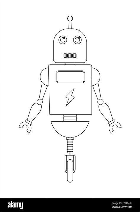 Cartoon Robot Coloring Pages 的图像结果