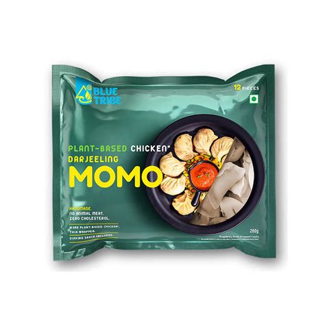 Blue Tribe Plant Based Chicken Darjeeling Momo 280g – Chennai Grocers
