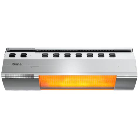 Rinnai 50000-BTU Stainless Steel Wall-mount Natural Gas Patio Heater at ...