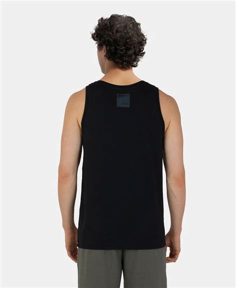 Buy Super Combed Cotton Rich Graphic Printed Tank Top - Black 9928 ...