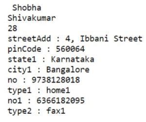 Image result for Java Output JSON