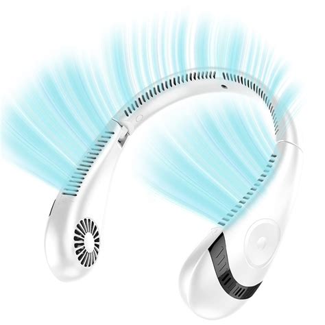 Ponyta Foldable Wearable Neck Fan, 360°Cooling India | Ubuy