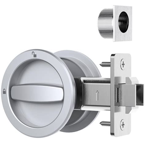 Buy AST Pocket Door Lock, Privacy Cavity Sliding Door Lock with ...
