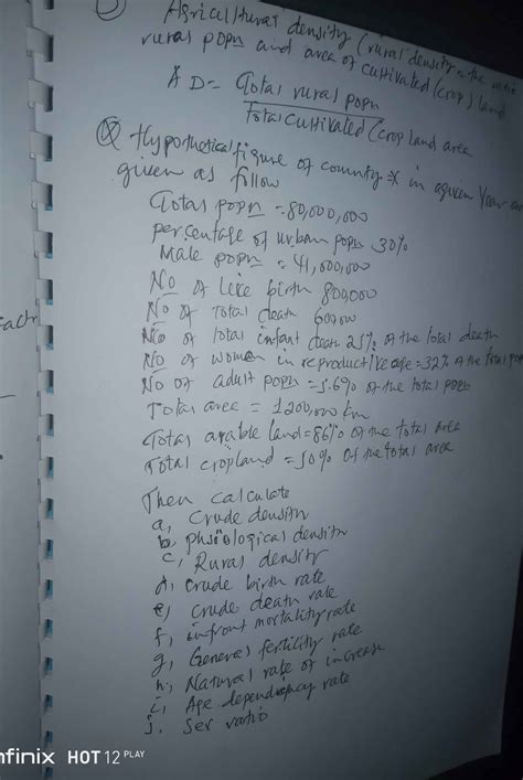 Agricultural density (rural density = the | StudyX