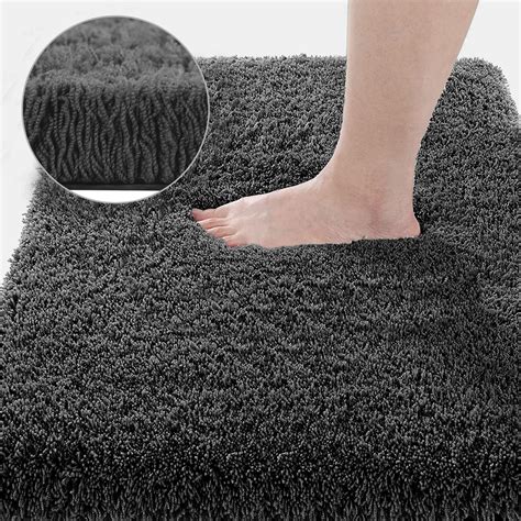 "Astarin Luxury Thick Plush Bathroom Rug, Non-Slip Floor Mat, Machine ...