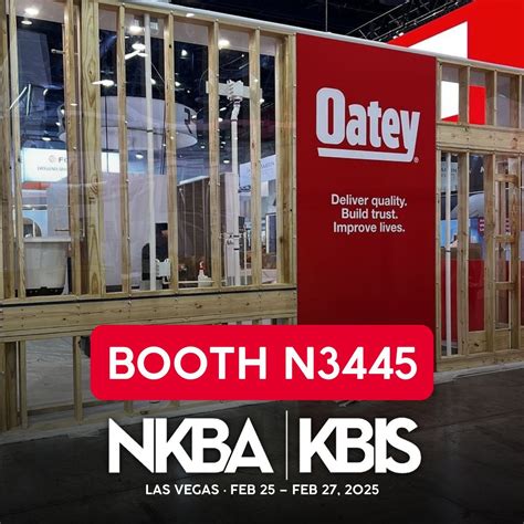 Less than 24 hours until we hit the floor in Las Vegas for KBIS 2025 ...