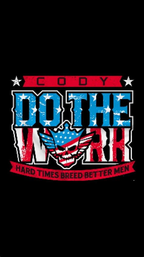 Cody Rhodes Logo | Wwe wallpapers, Wrestling posters, American flag ...