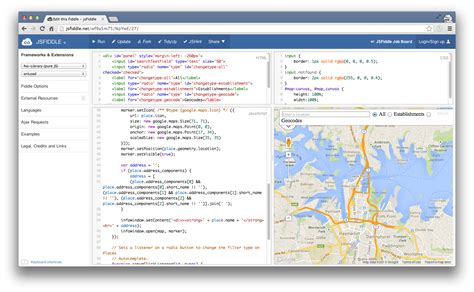 Google API Example 的图像结果
