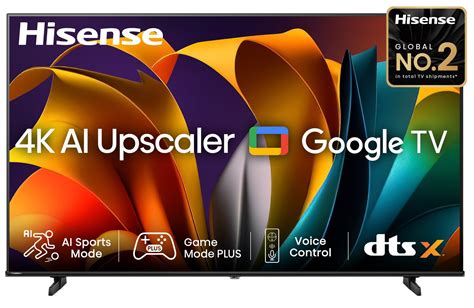 Hisense 43 4K UHD Smart TV - Dynamic Colors & Smart Features