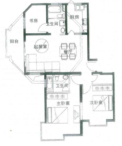 120平米农村房屋设计图,二层七字型房屋图,7字二层房子图片_大山谷图库
